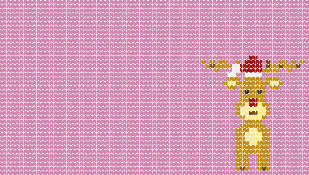 Tricô de Rena do Papai do Noel de Natal Ilustração Vetor EPS