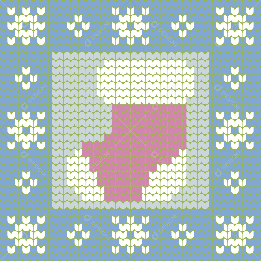 Tricô de Meia de Natal Ilustração Vetor EPS