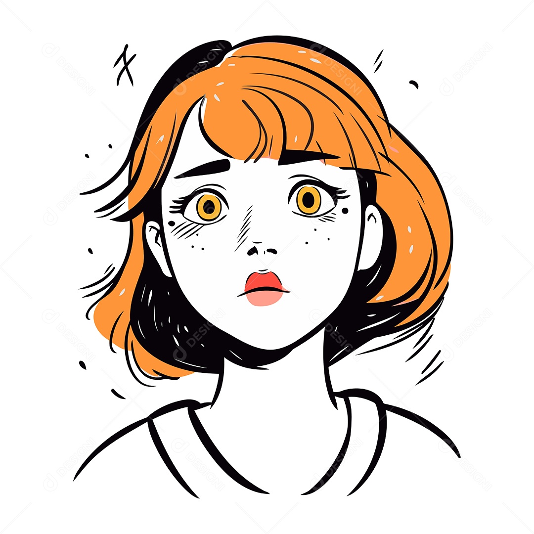 Monstro Desenho Animado Ilustração Vetor EPS