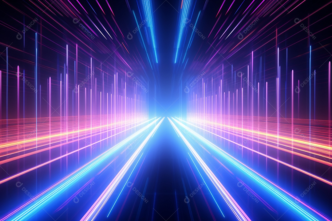 Fundo colorido de pintura abstrata