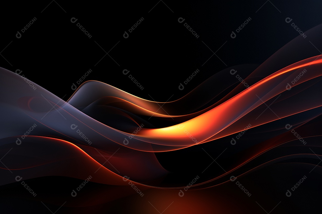 Linha de fundo preto moderno luz abstrata