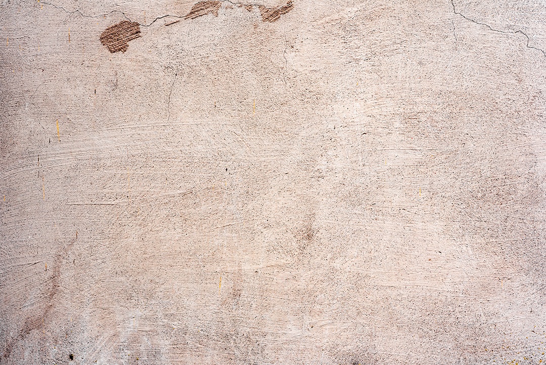 Textura, parede, concreto, pode ser usado como fundo. Fragmento de parede com arranhões e rachaduras