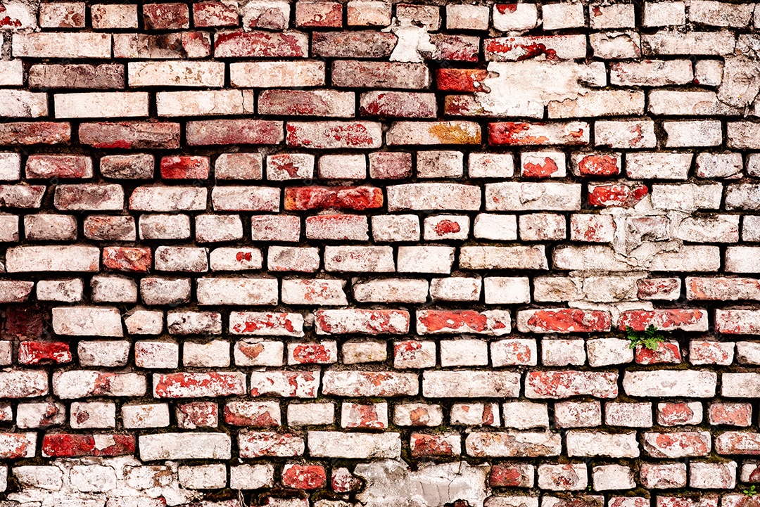 Textura, parede, concreto, pode ser usado como fundo. Fragmento de parede com arranhões e rachaduras