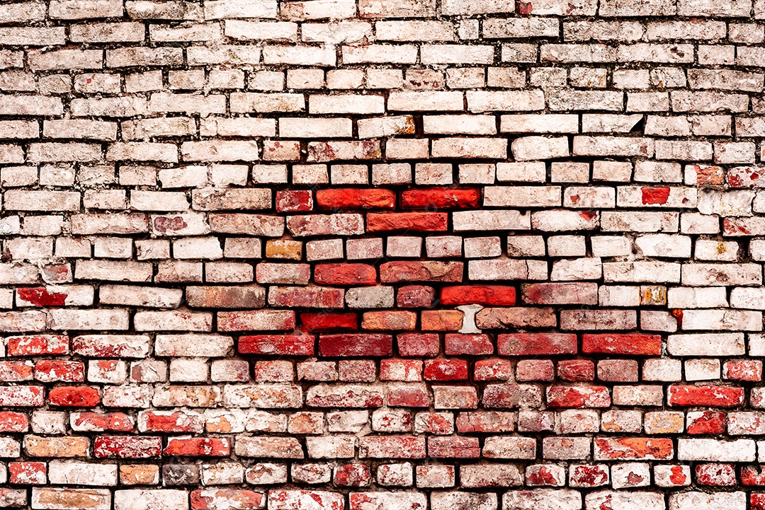 Textura, parede, concreto, pode ser usado como fundo. Fragmento de parede com arranhões e rachaduras