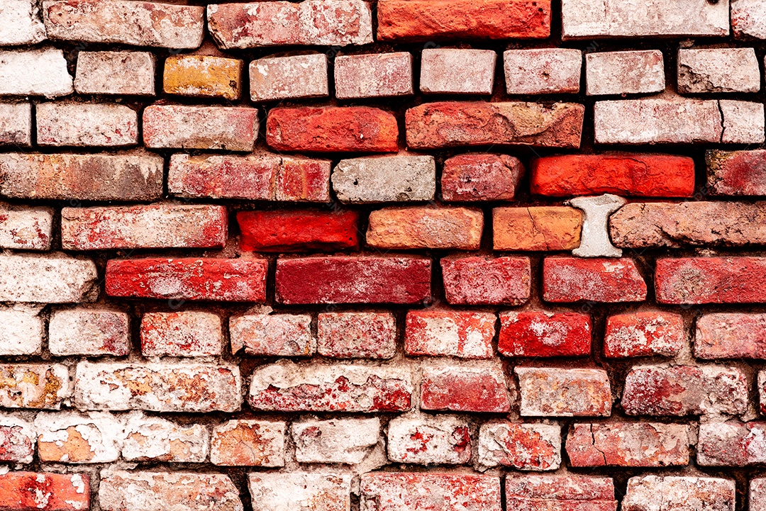 Textura, parede, concreto, pode ser usado como fundo. Fragmento de parede com arranhões e rachaduras