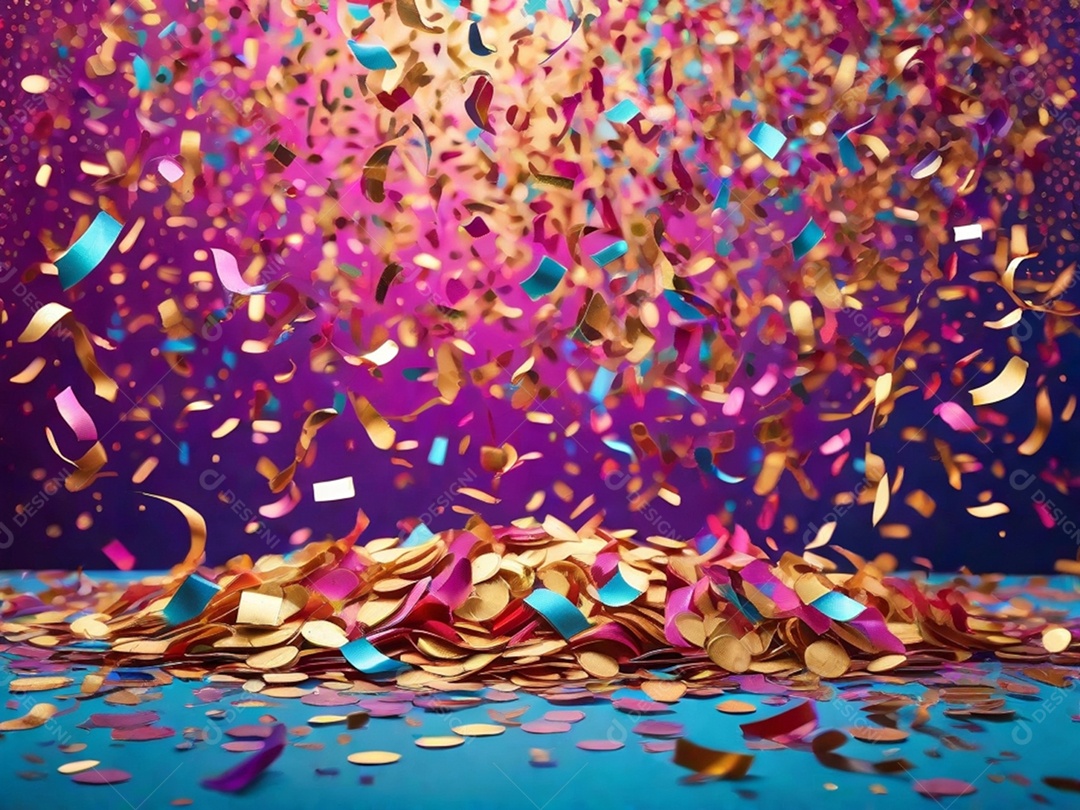 Um fundo cheio de nevasca