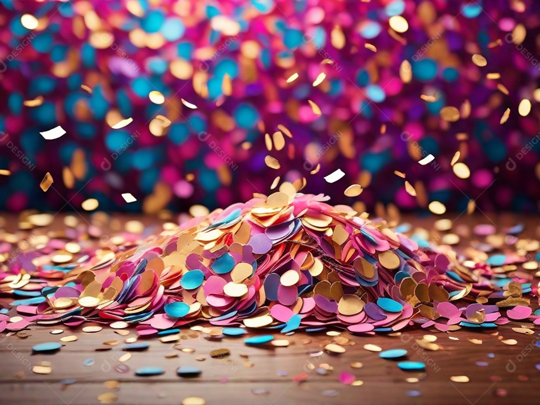 Um fundo cheio de nevasca