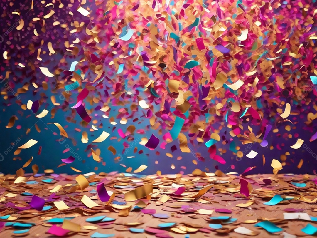 Um fundo cheio de nevasca