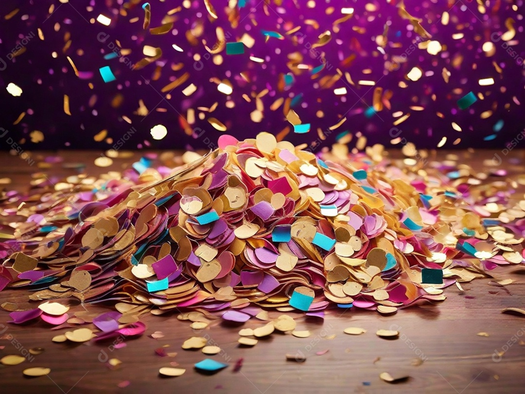 Um fundo cheio de nevasca