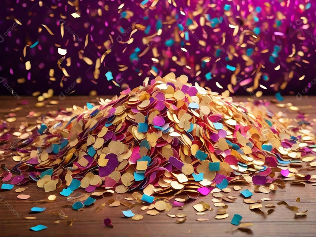 Um fundo cheio de nevasca