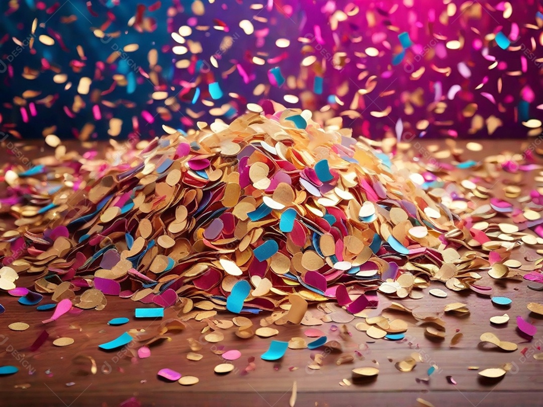 Um fundo cheio de nevasca