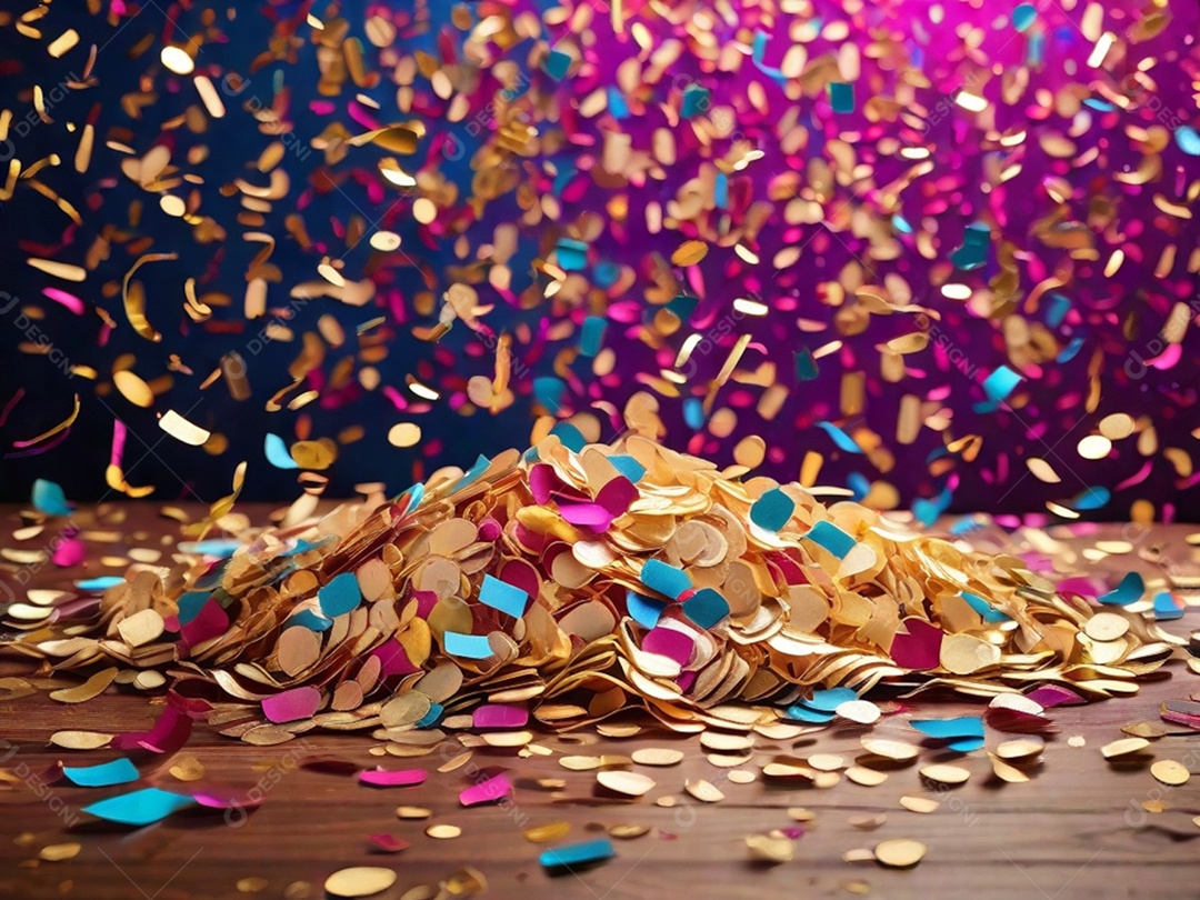 Um fundo cheio de nevasca