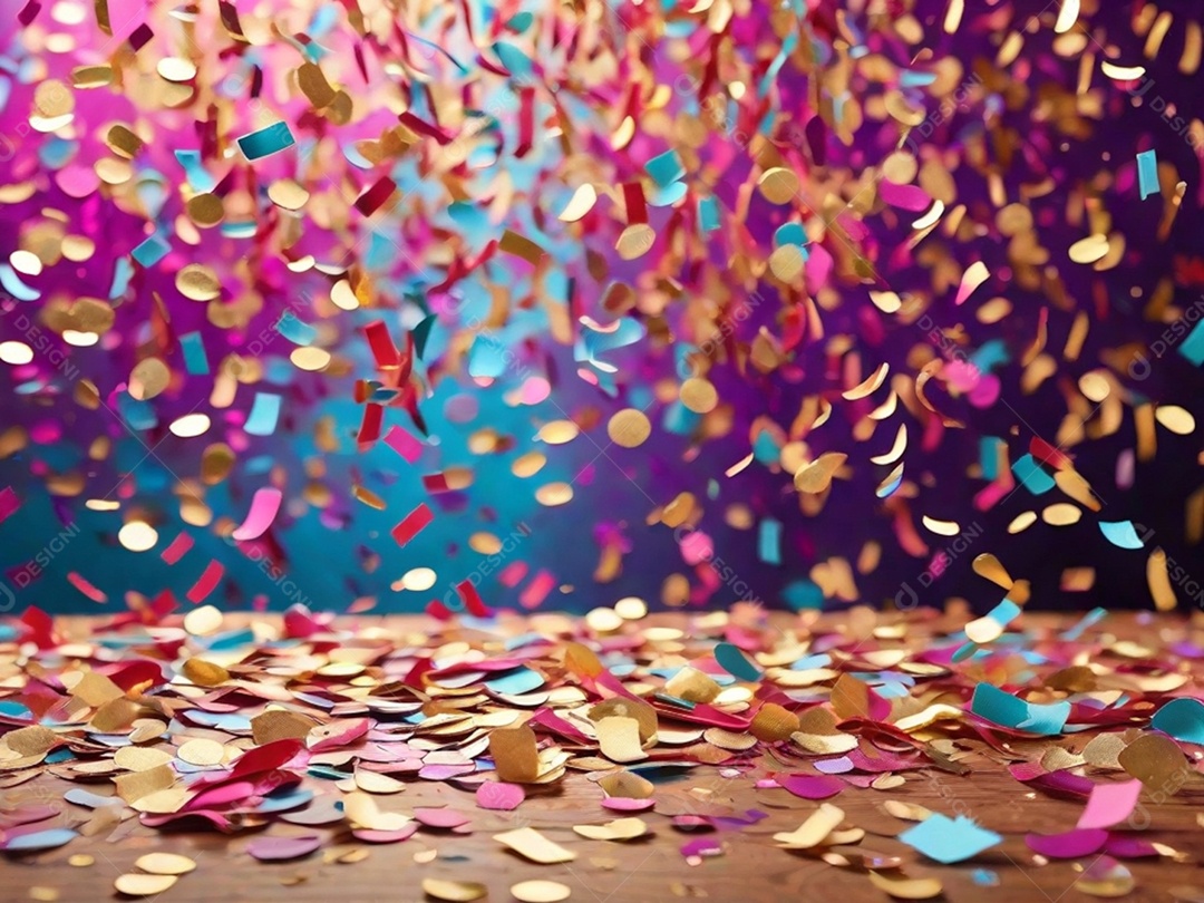 Um fundo cheio de nevasca