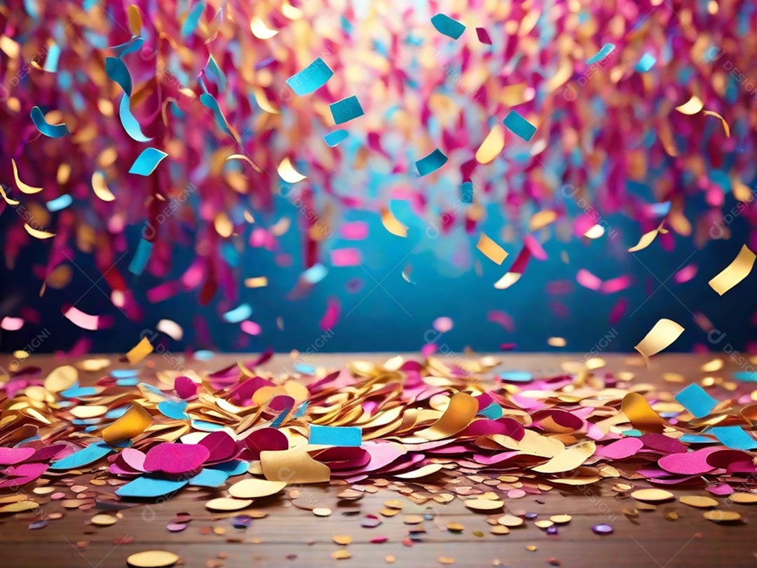 Um fundo cheio de nevasca