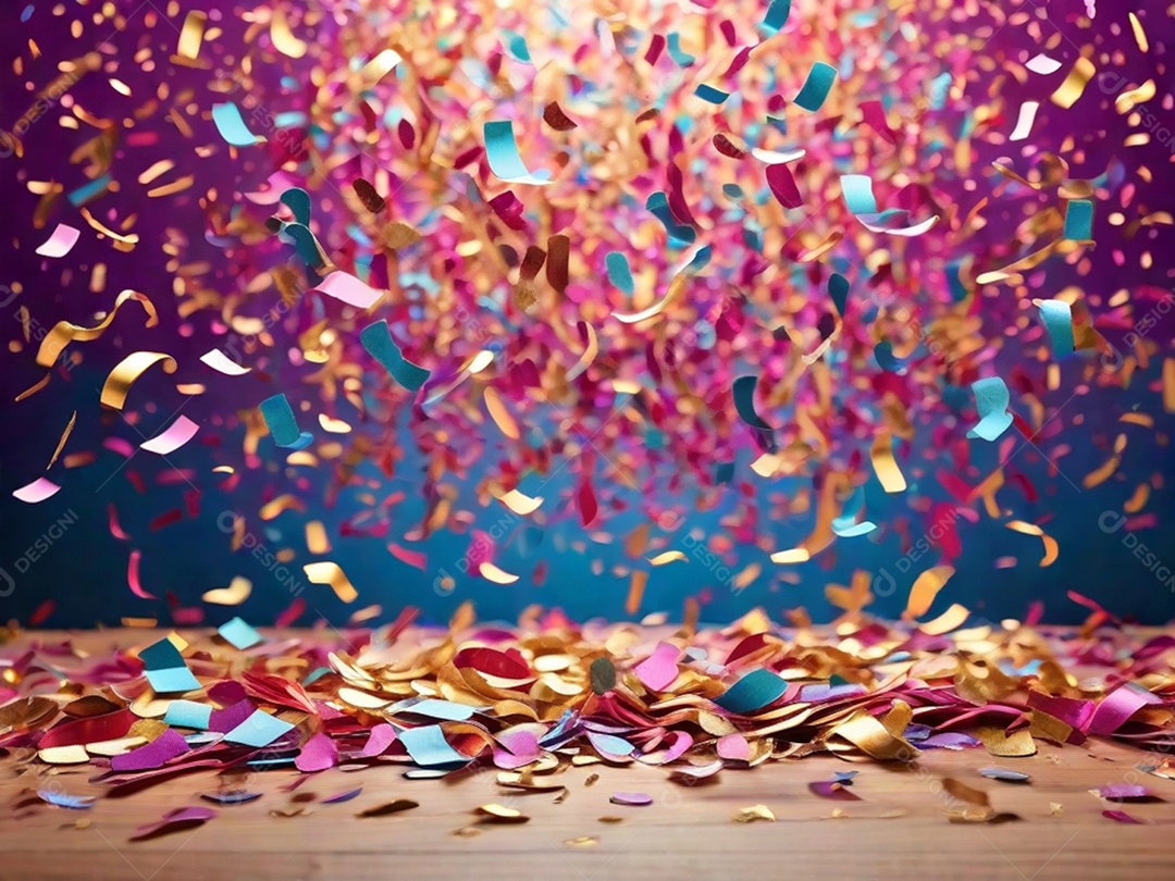 Um fundo cheio de nevasca