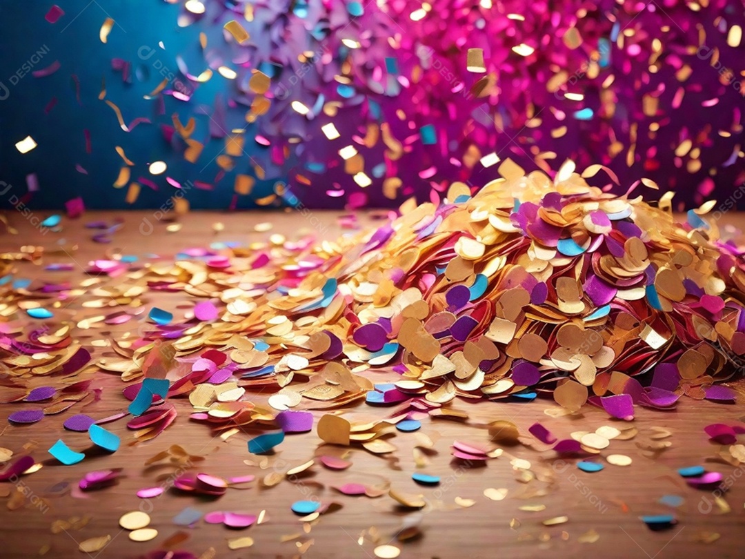 Um fundo cheio de nevasca