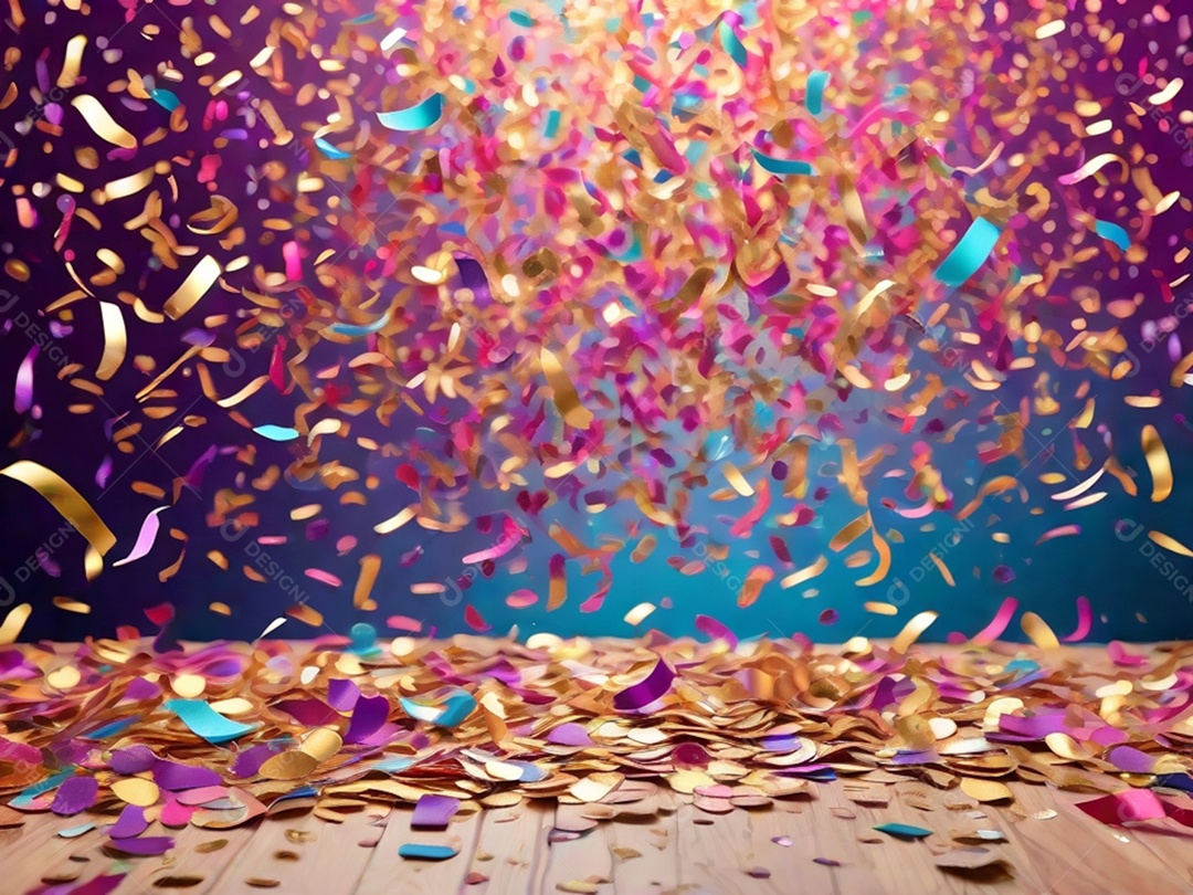 Um fundo cheio de nevasca