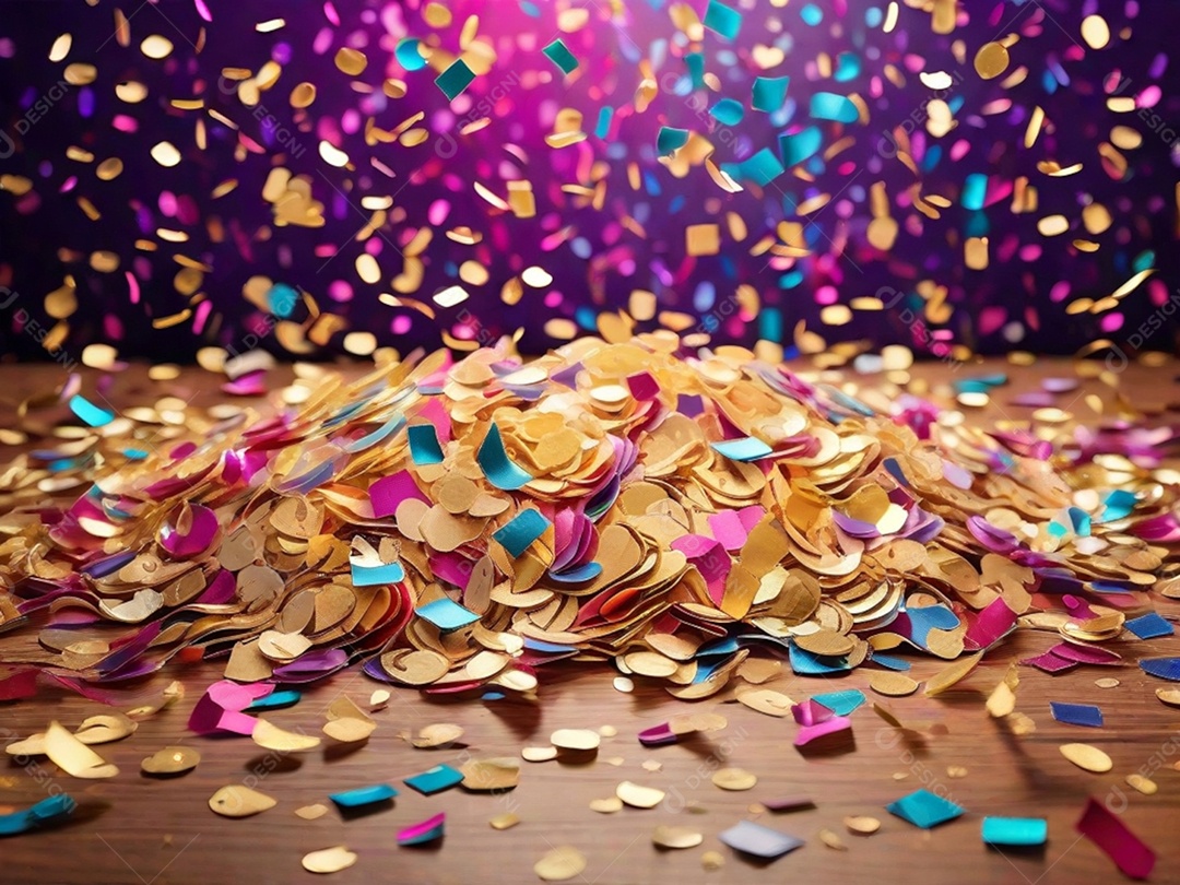 Um fundo cheio de nevasca