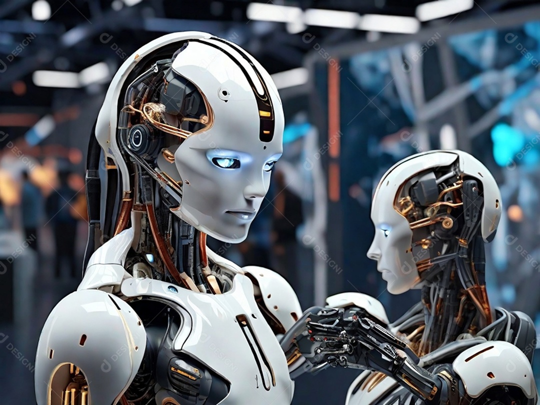 Combinação de decoração dourada e preta da casa