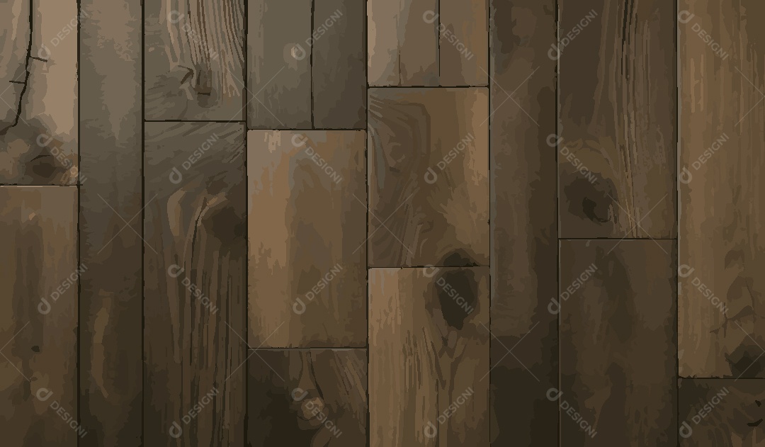 Textura de Madeira Ilustração Vetor EPS