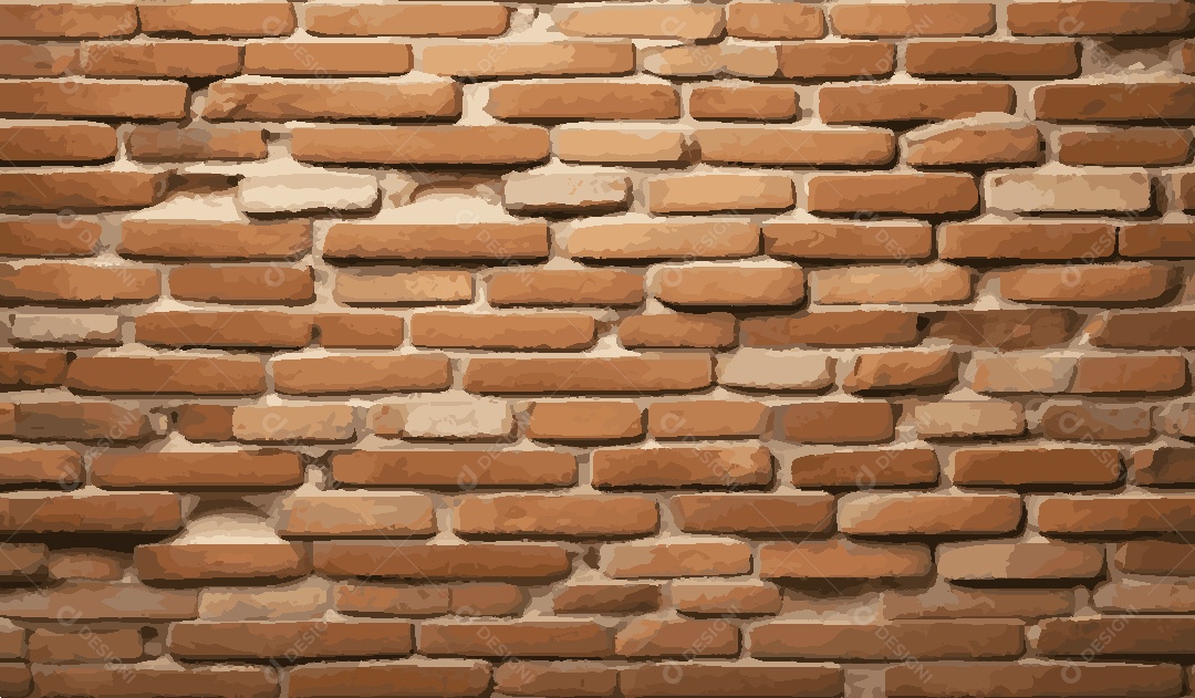 Textura de Parede de Tijolos Ilustração Vetor EPS
