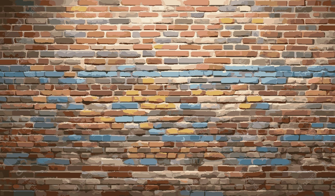 Textura de Parede de Tijolos Ilustração Vetor EPS