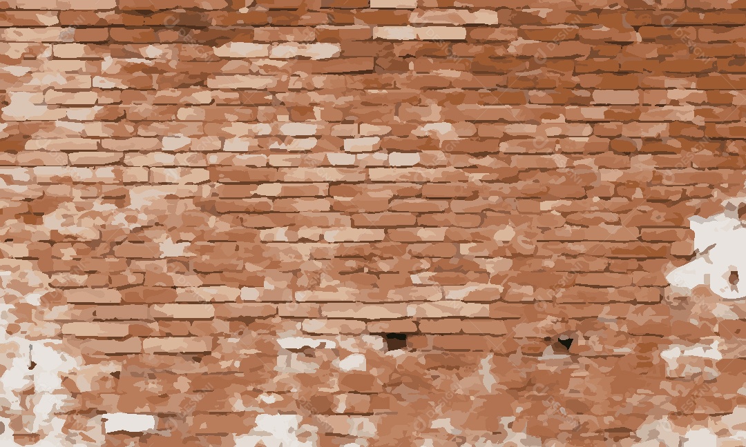 Textura de Parede de Tijolos Ilustração Vetor EPS