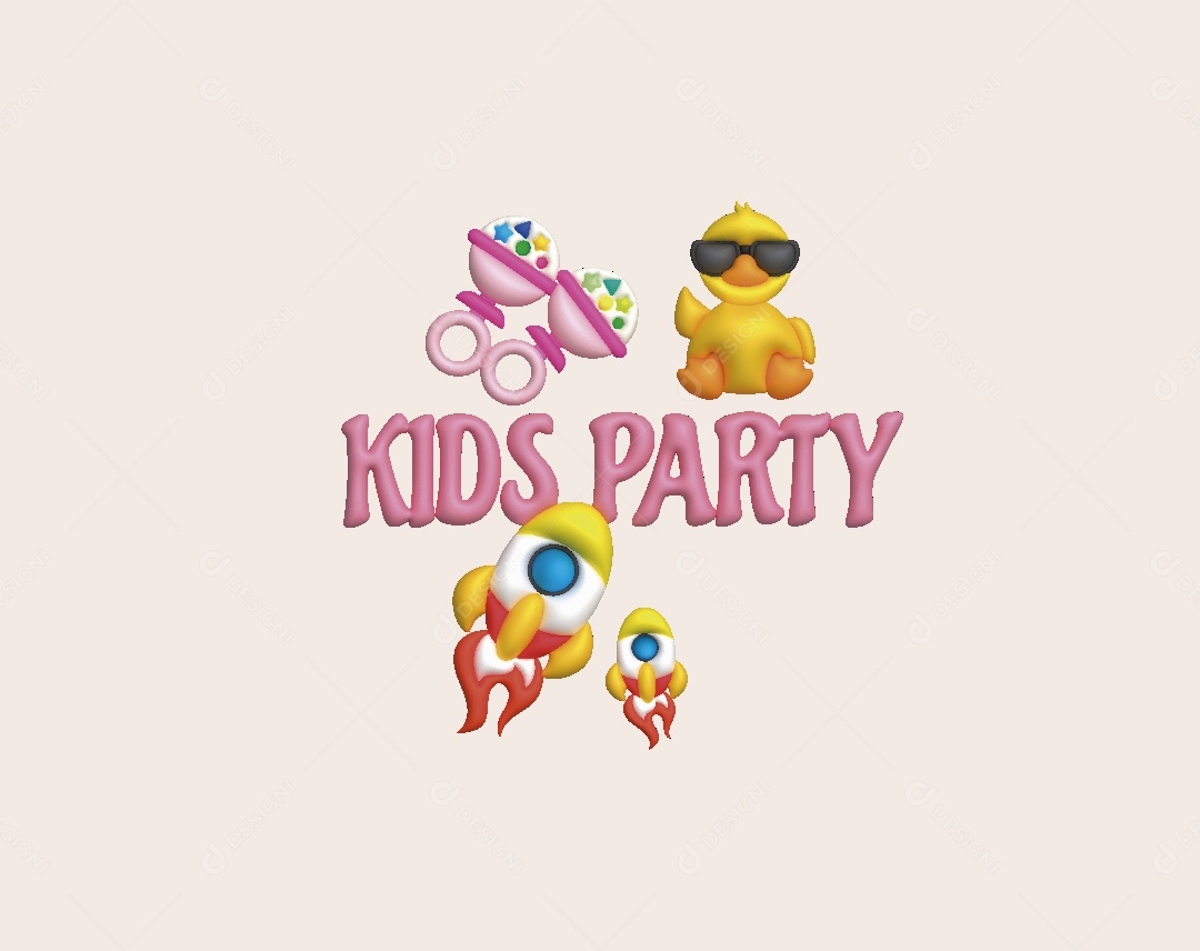 Brinquedos Parra Crianças Ilustração Vetor EPS