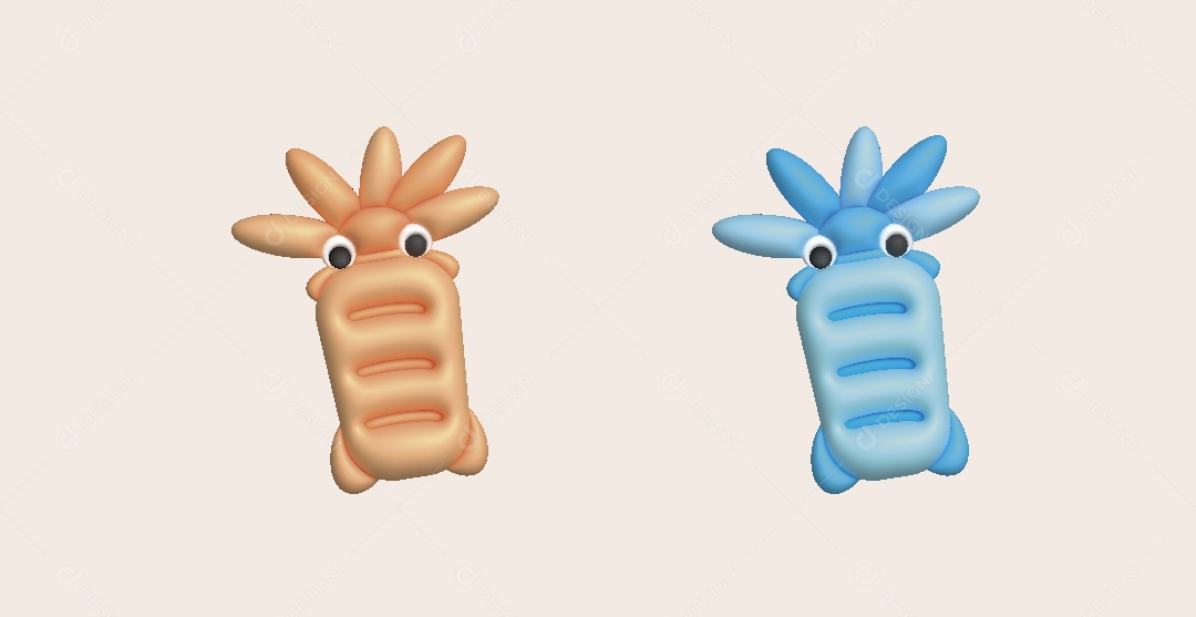 Lula Ilustração 3D Vetor EPS