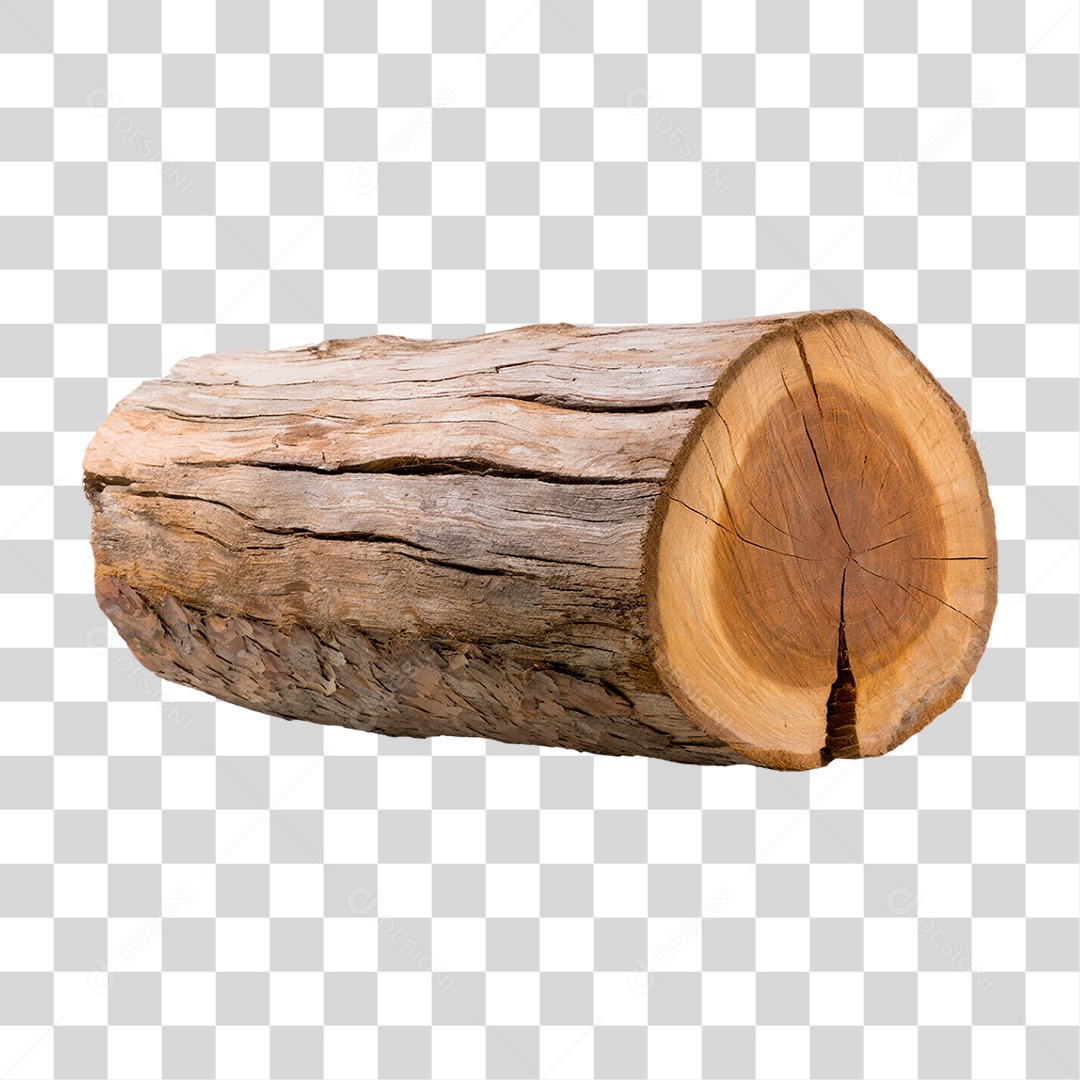 Toco de Madeira PNG Transparente