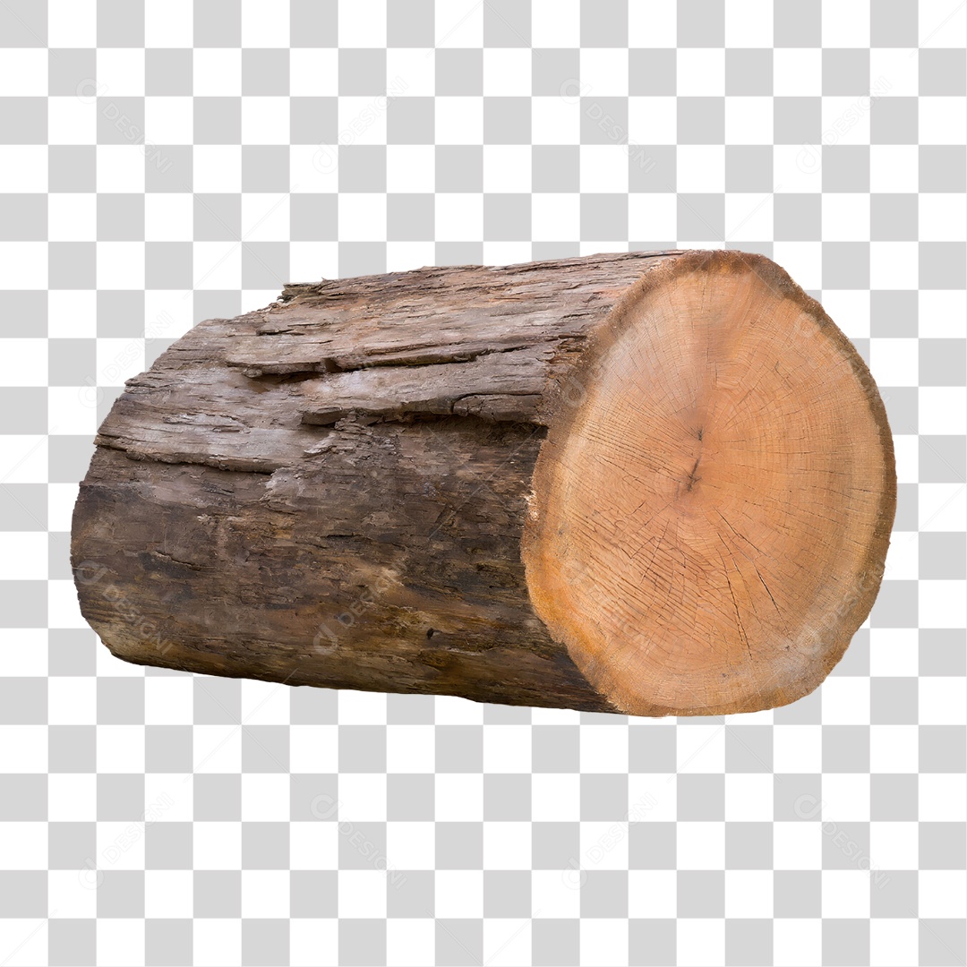 Toco de Madeira PNG Transparente