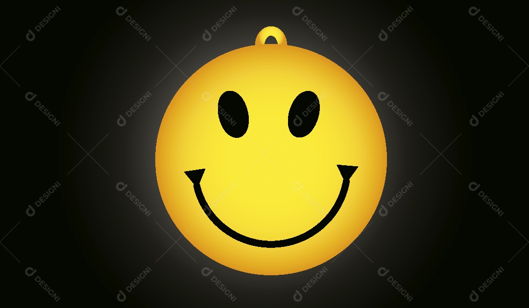 Emoji feliz Ilustração Vetor EPS