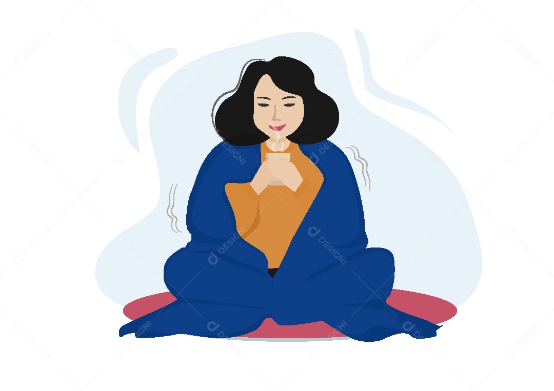 Mulher Ilustração Vetor EPS