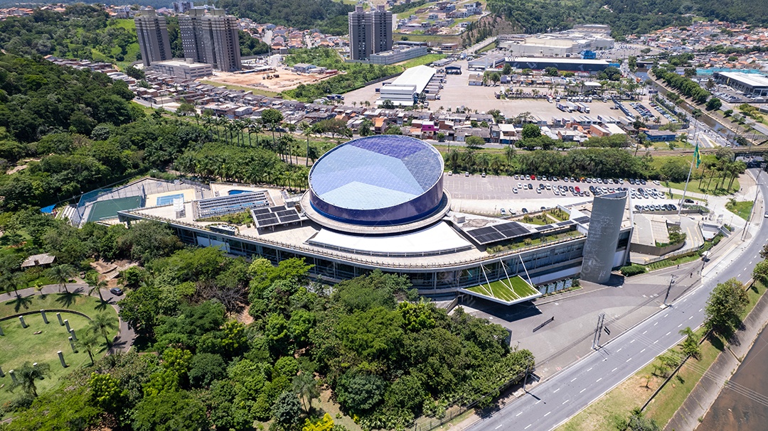 Vista de um clube bonito.