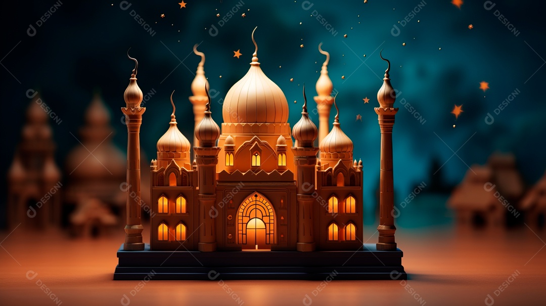 Ramadã, o momento sagrado para oração.