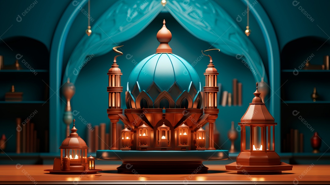 Ramadã, o momento sagrado para oração.