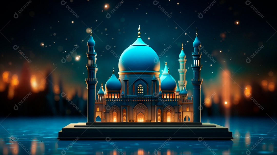 Ramadã, o momento sagrado para oração.