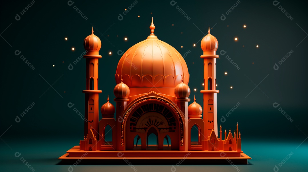 Ramadã, o momento sagrado para oração.