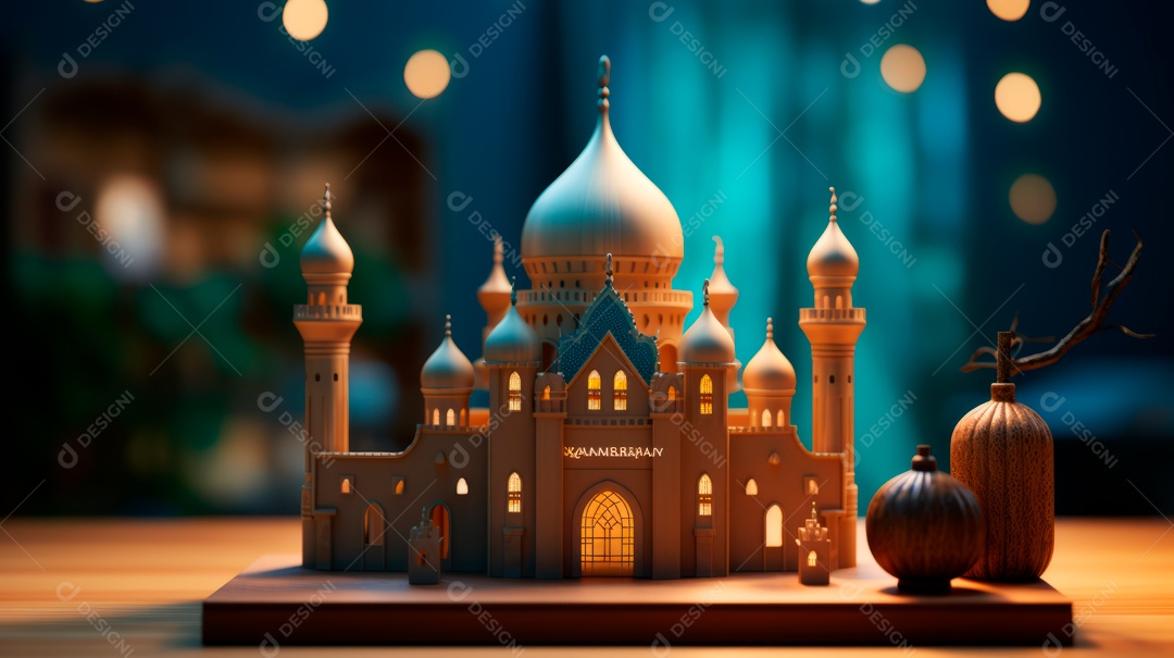 Ramadã, o momento sagrado para oração.