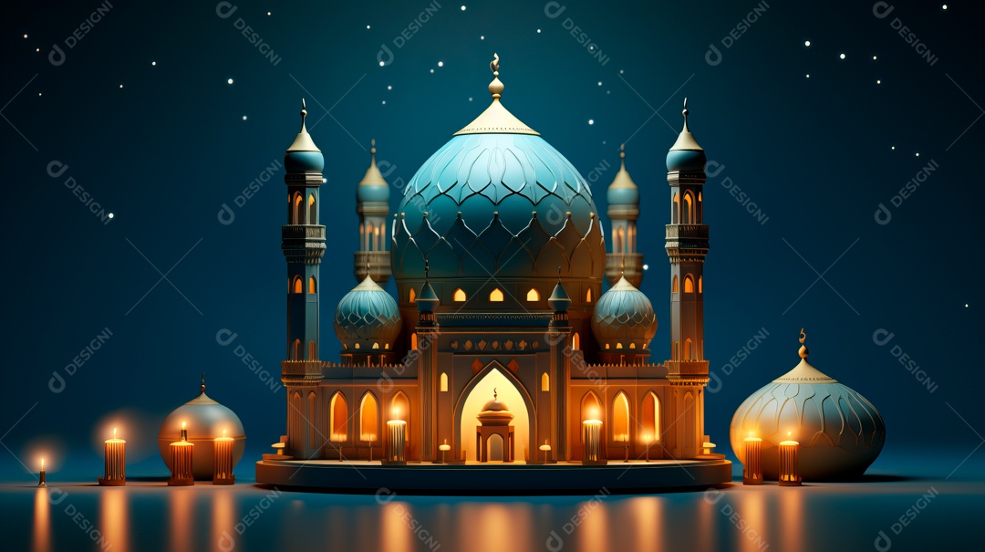 Ramadã, o momento sagrado para oração.