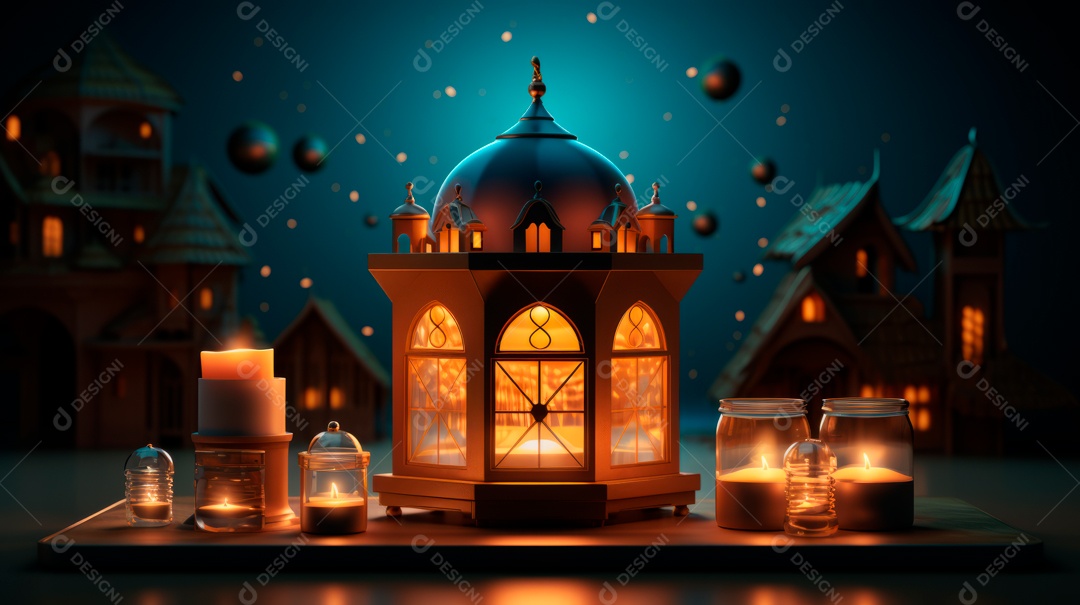 Ramadã, o momento sagrado para oração.