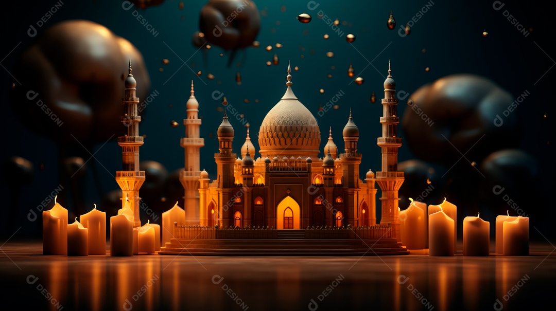 Ramadã, o momento sagrado para oração.