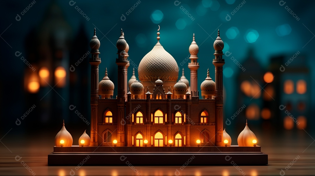 Ramadã, o momento sagrado para oração.