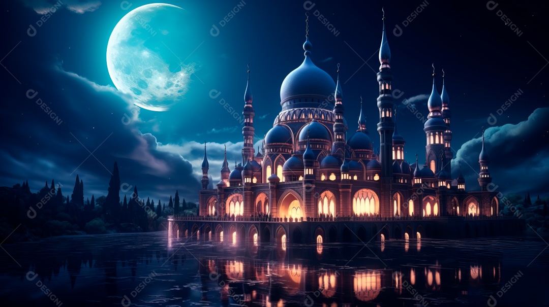 Ramadã, o momento sagrado para oração.