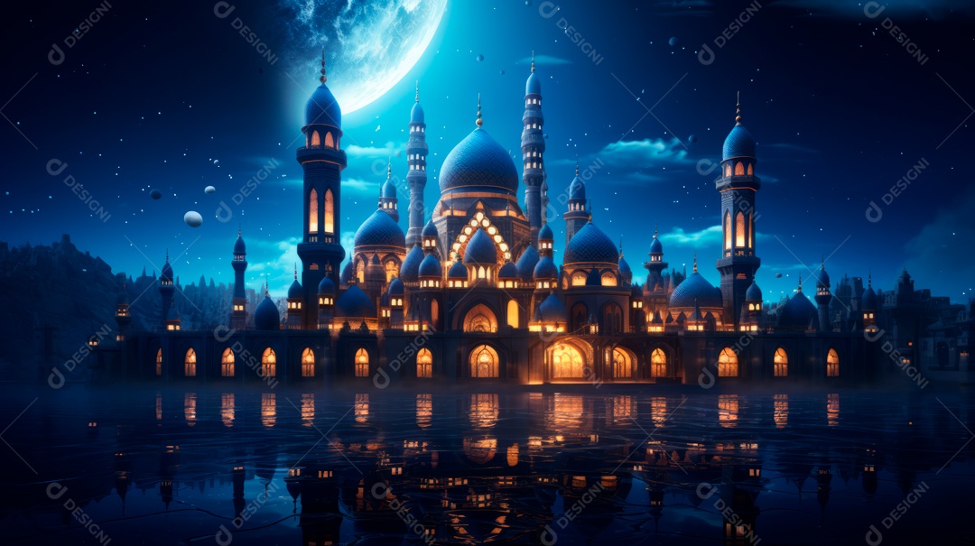 Ramadã, o momento sagrado para oração.