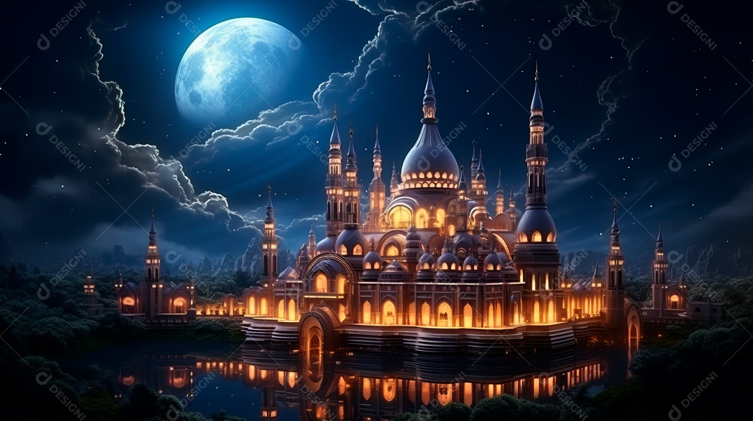 Ramadã, o momento sagrado para oração.