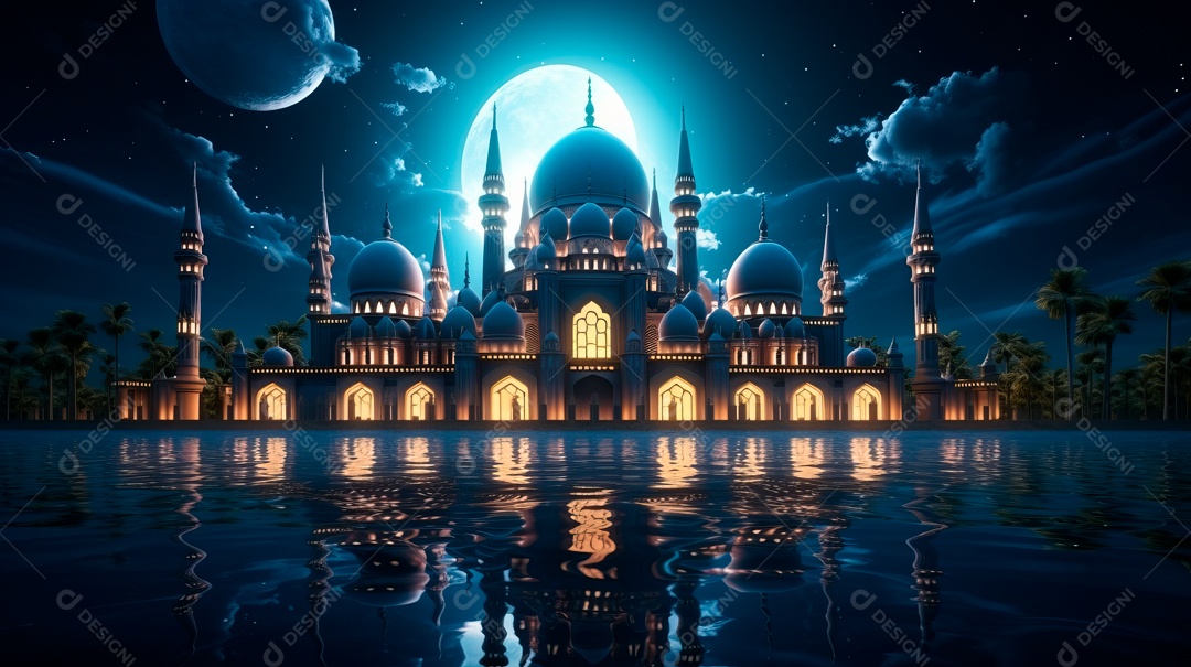 Ramadã, o momento sagrado para oração.