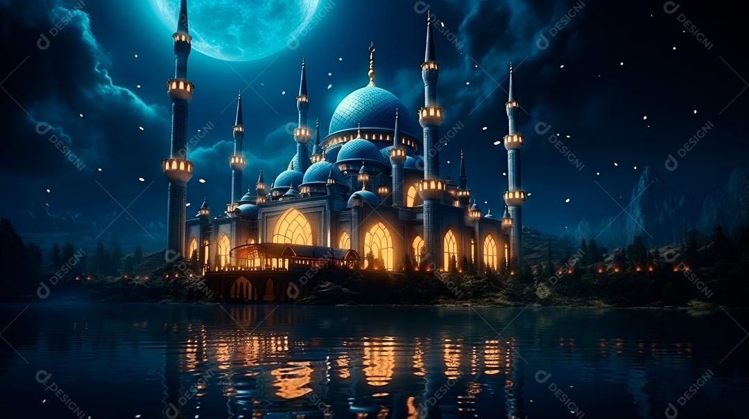 Ramadã, o momento sagrado para oração.