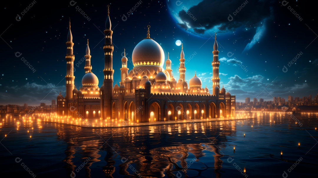 Ramadã, o momento sagrado para oração.