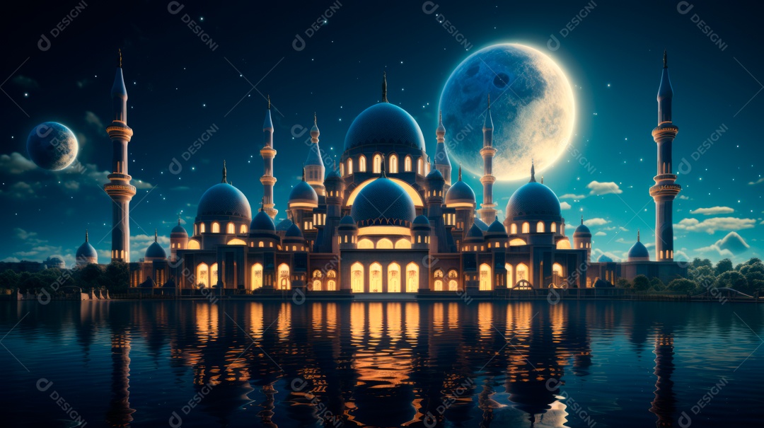 Ramadã, o momento sagrado para oração.